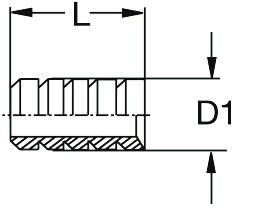 RAMPA GROOVED DOWELS TYPE BZ